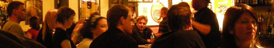 young adults in bar